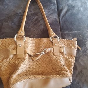 Nuovedive Italian leather satchel bag